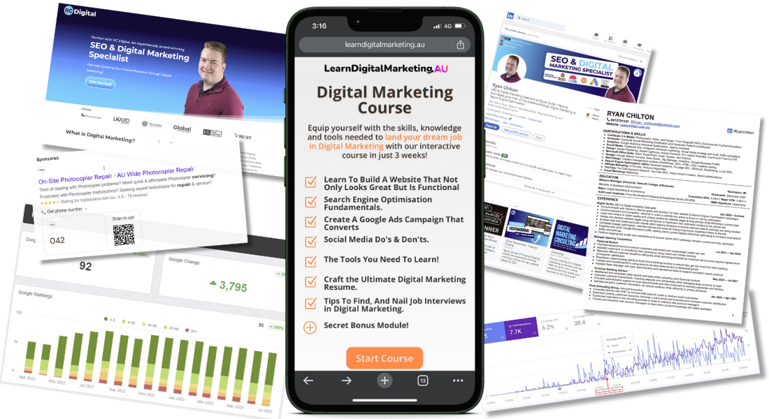 Digital Marketing Course Modules